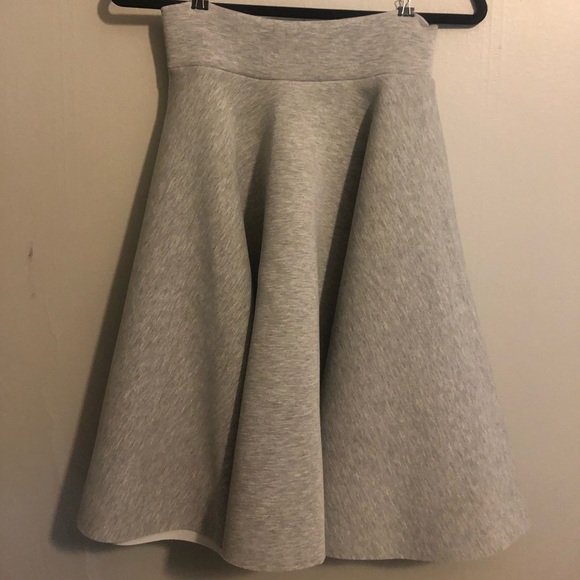 Grey “Sweatshirt” Skirt - Picture 1 of 5